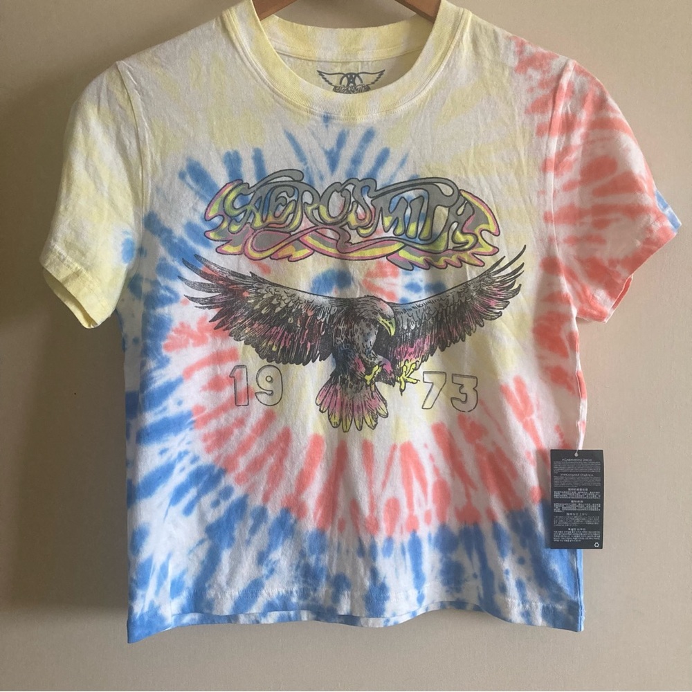 Aerosmith Tie-Dye Graphic Tee | NWT - Picture 4 of 10